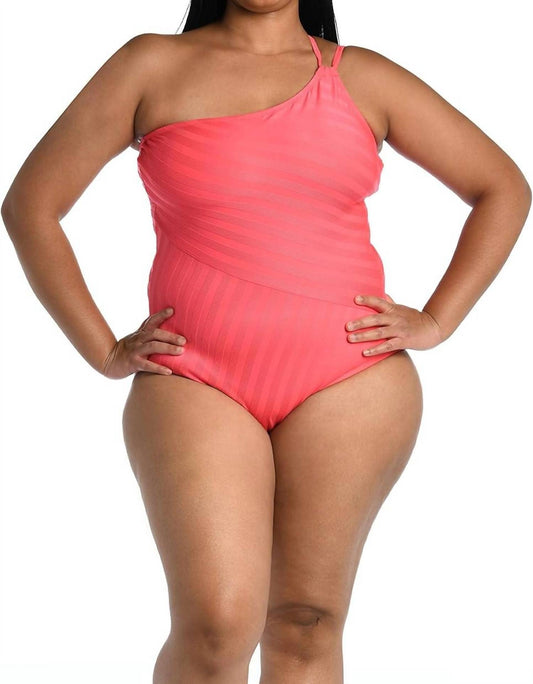La Blanca - Shoulder One Piece Swimsuit
