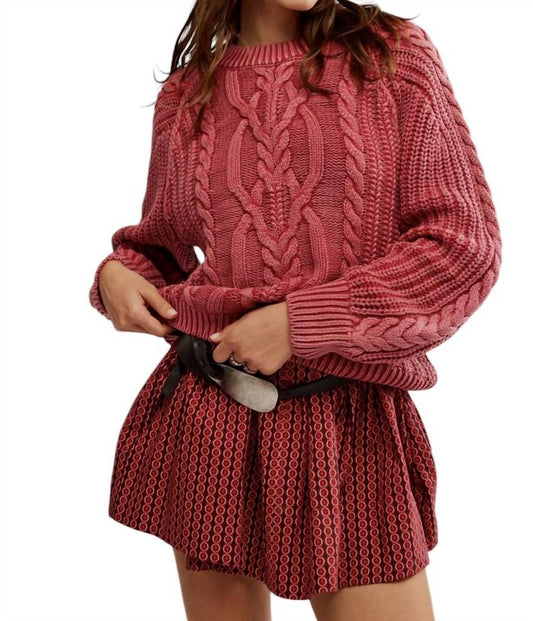 Free People - Frankie Cable Sweater