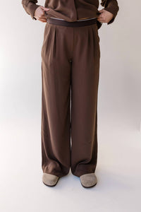 Thread & Supply Janessa Pants in fudge - women's pants - detail view