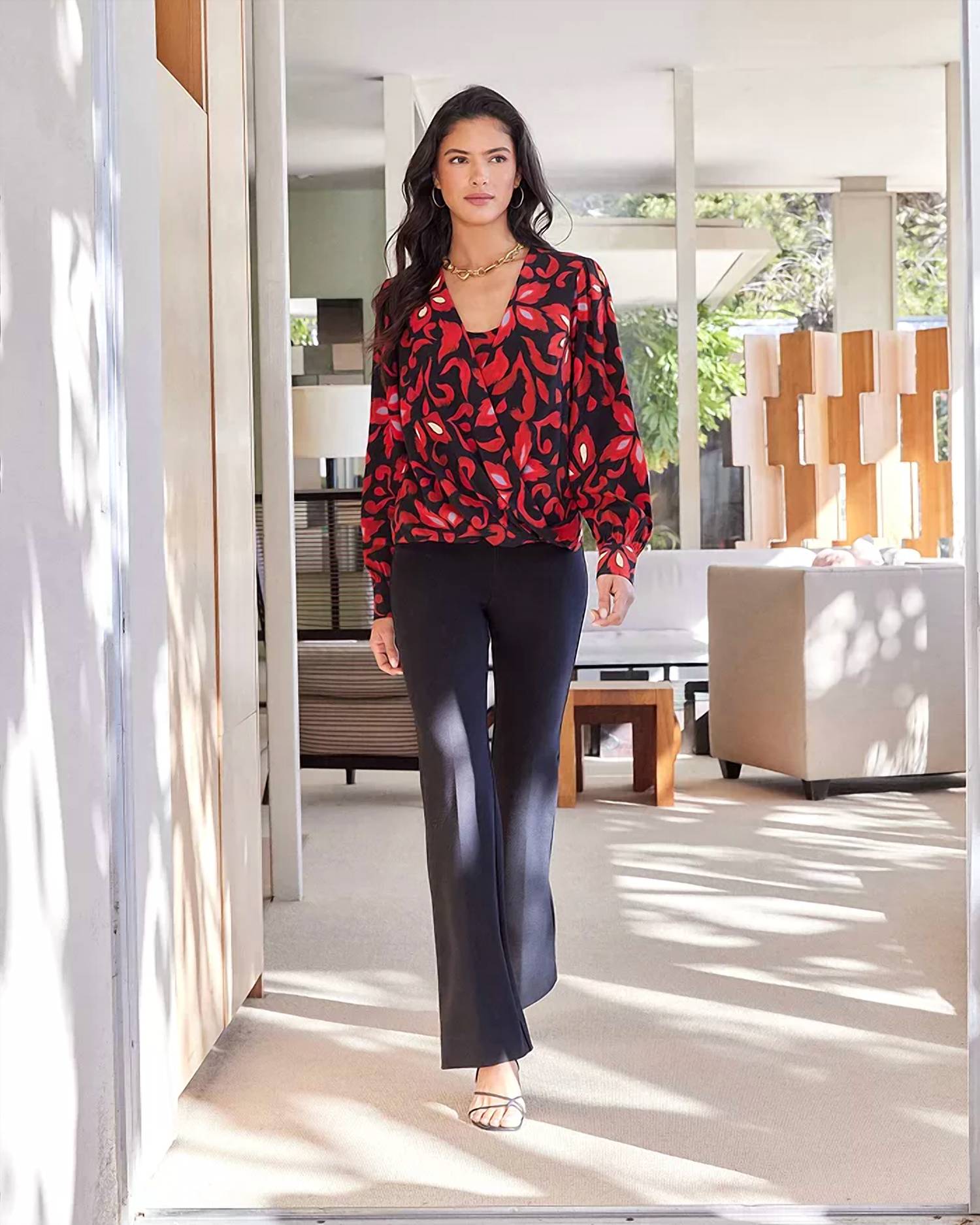 Karen Kane - Caily Crossover Top
