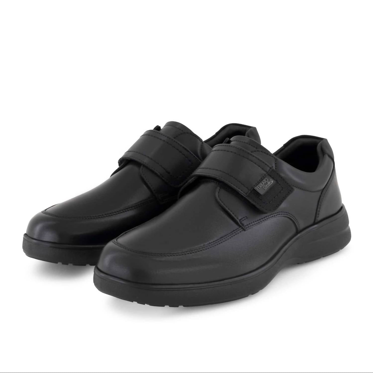 Ferrato - Men's Flat Base Leather Round Toe Shoes