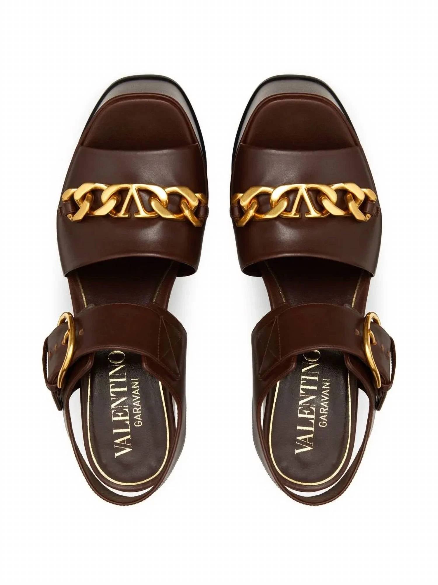 Valentino Garavani - Women's Vlogo Chain Platform Sandals