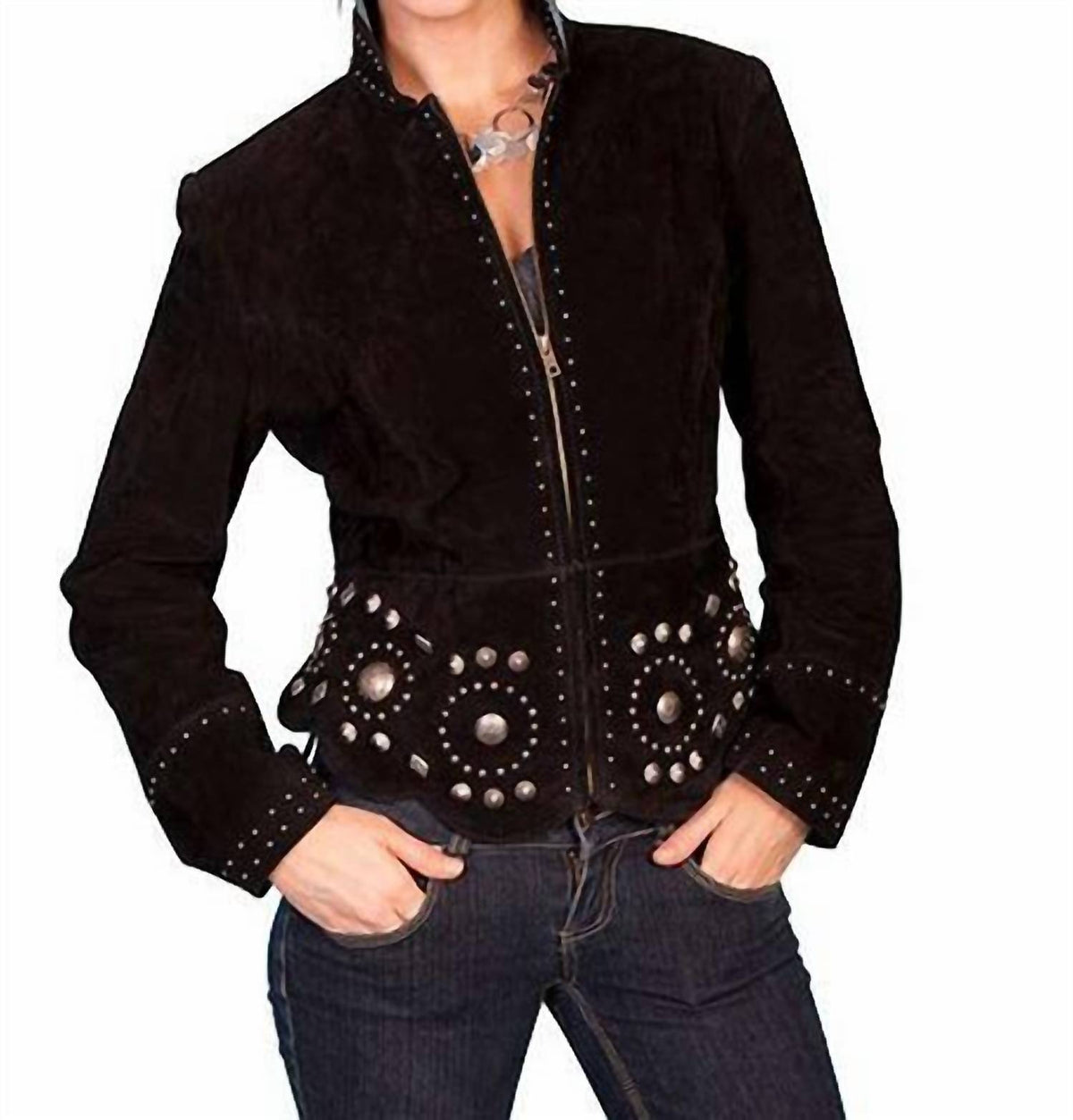 Scully - Suede Concho Jacket
