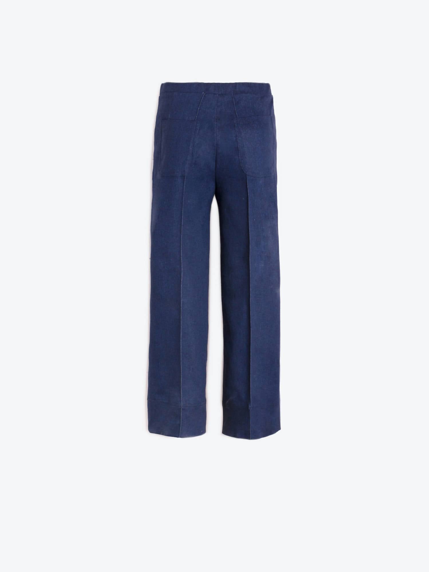 Vilagallo - Women's Straight Leg Crop Stretch Trouser