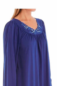 Shadowline Lingerie - Petals 53 Inch Long Sleeve Gown