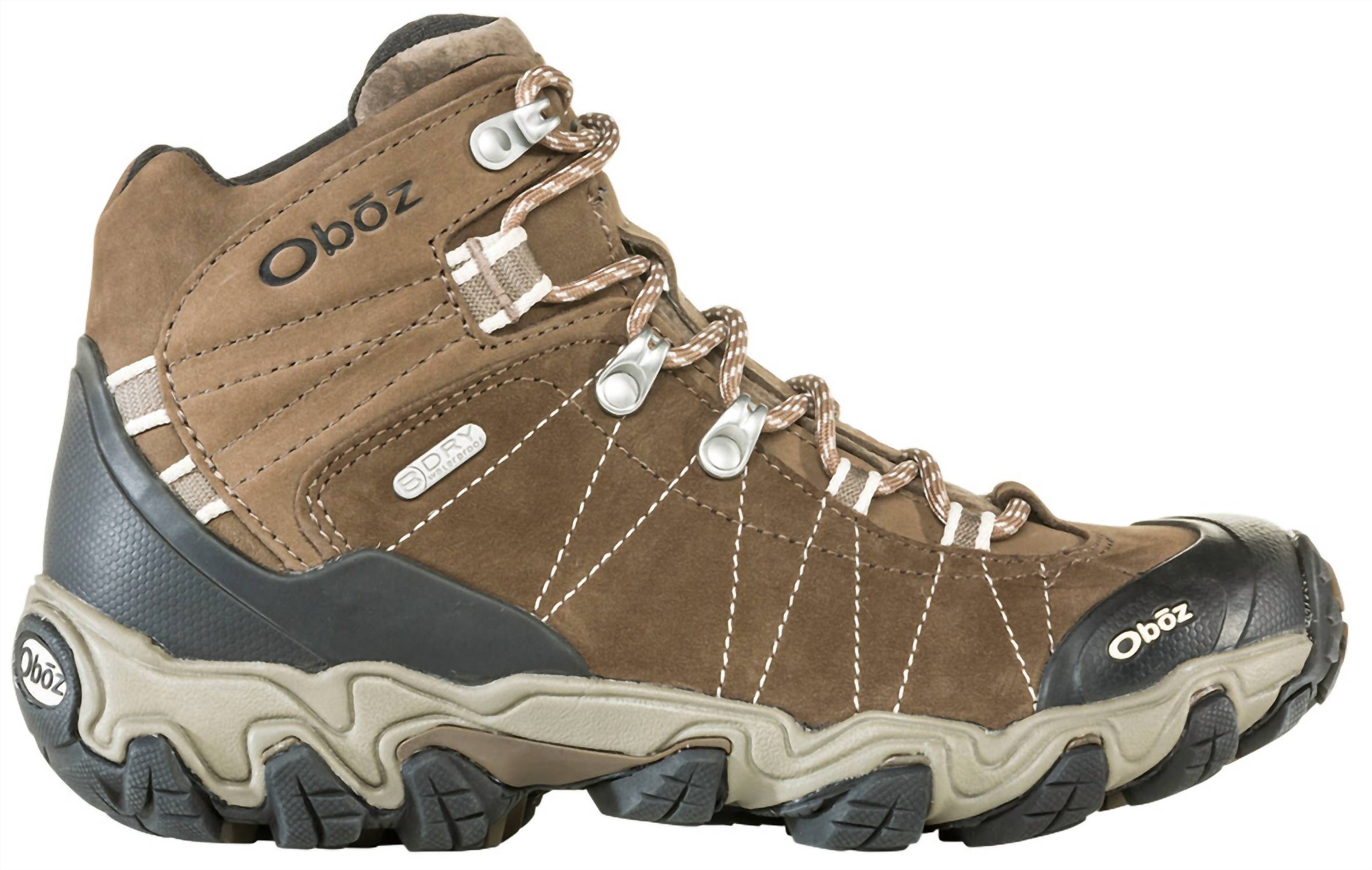 Oboz - Oboz Women's Bridger Leather Waterproof Hiking Boots Walnut