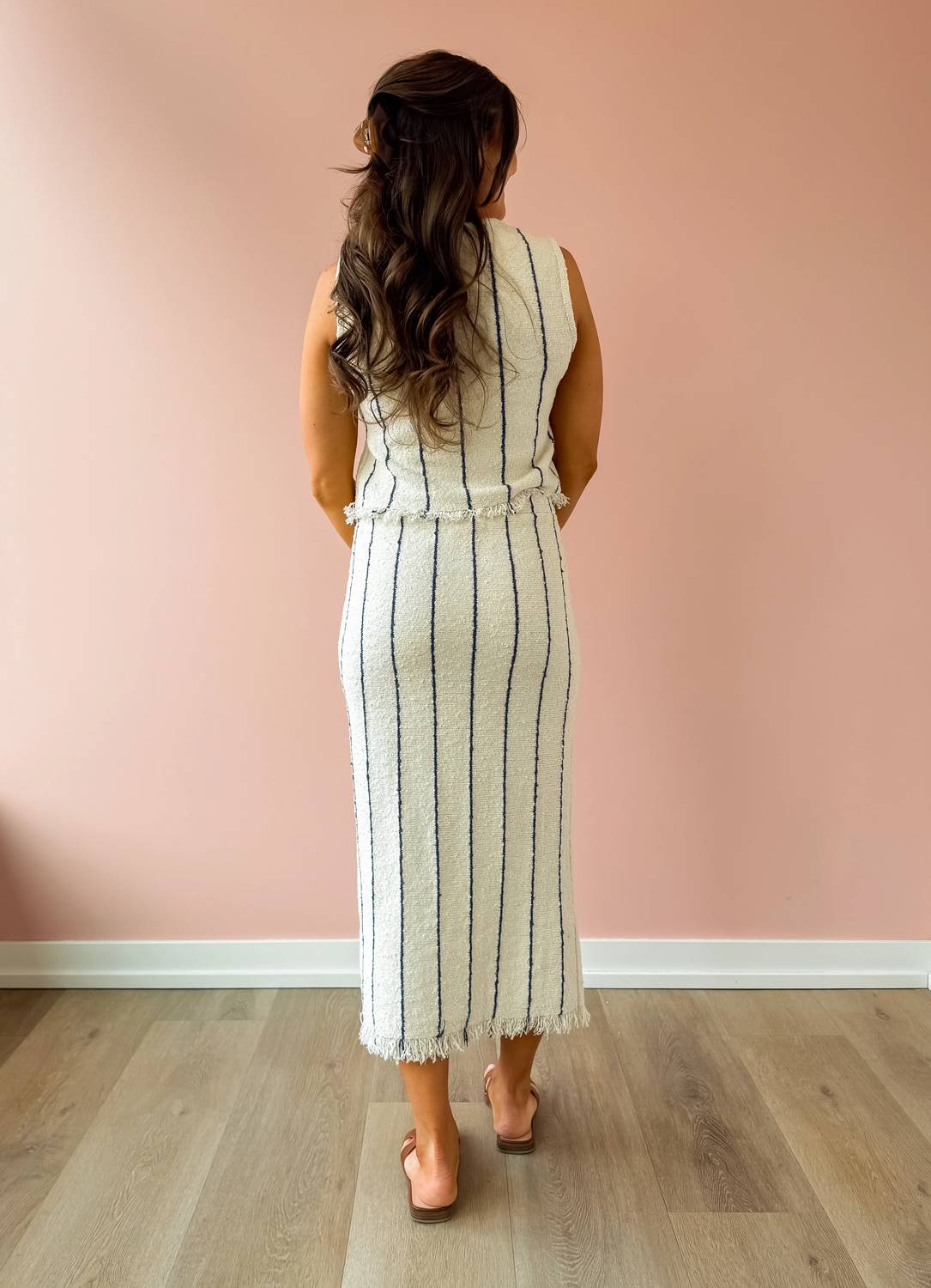 Miou Muse - Riviera Midi Skirt