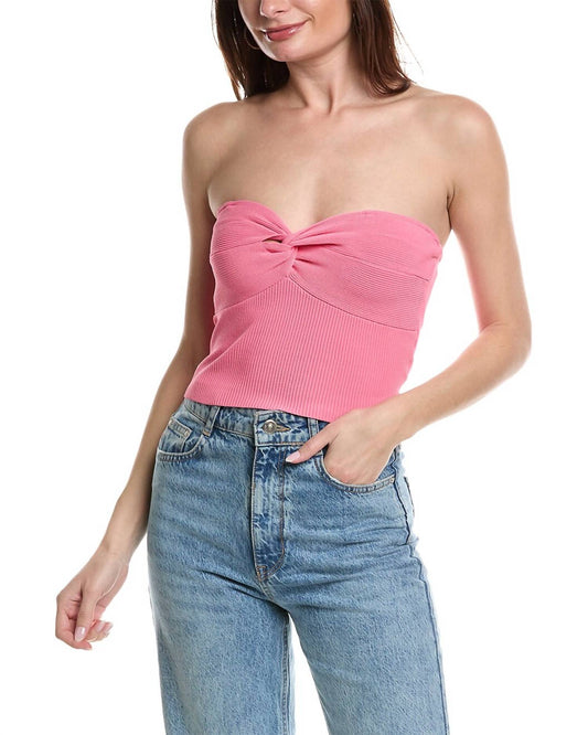 Vintage Havana - Twist Front Tube Top