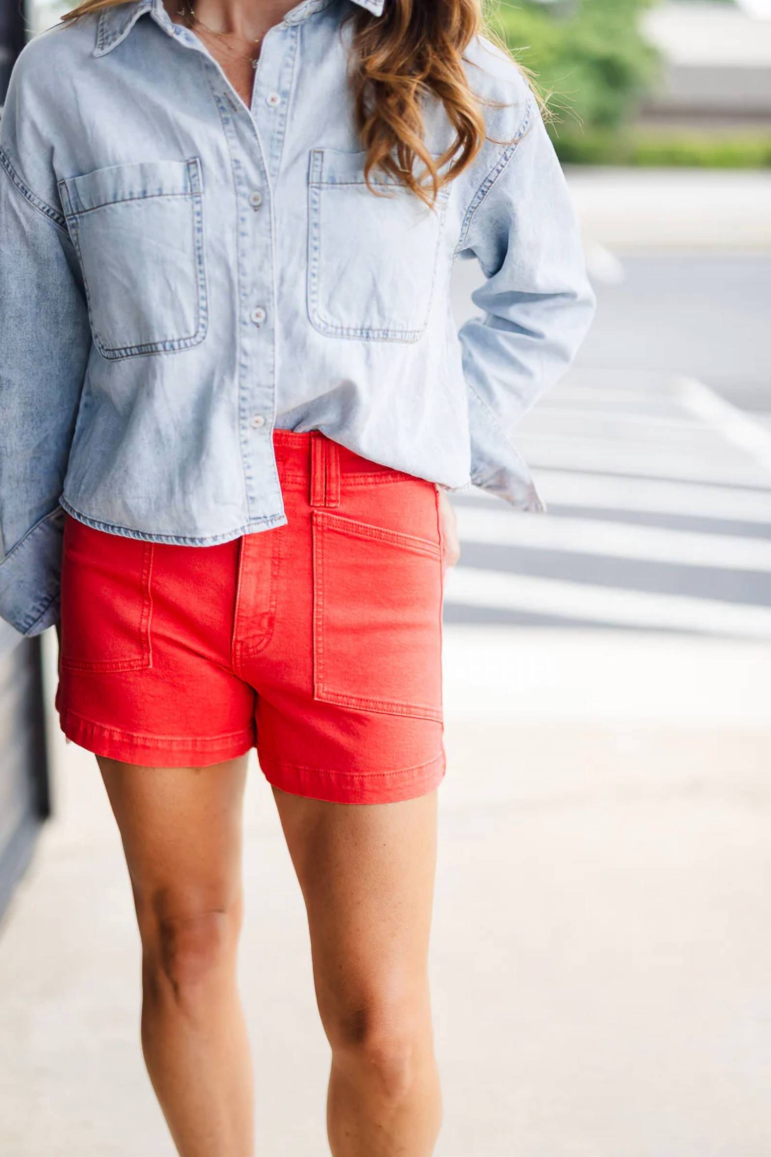 Daze - Valley Girl High Rise Shorts