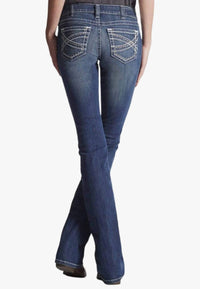 ARIAT REAL Entwined Jean in marine - women's jeans - detail view