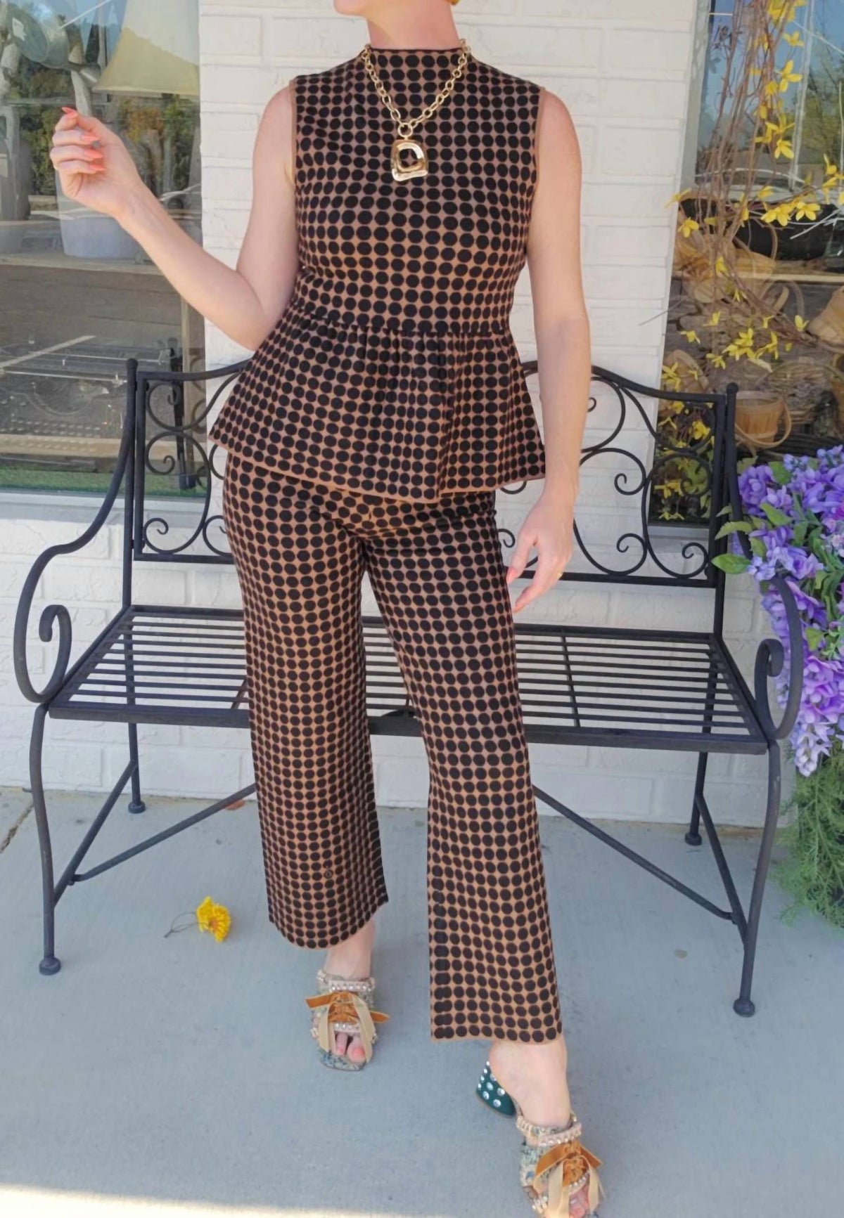 Lucy Paris - Knit Straight Pants