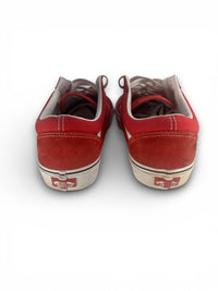 Vans Men's Lace-up Sneaker in red and white - men's sneaker - view 4