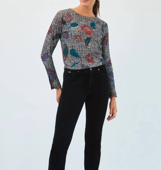 Fdj - Long-Sleeve Ribbed Top