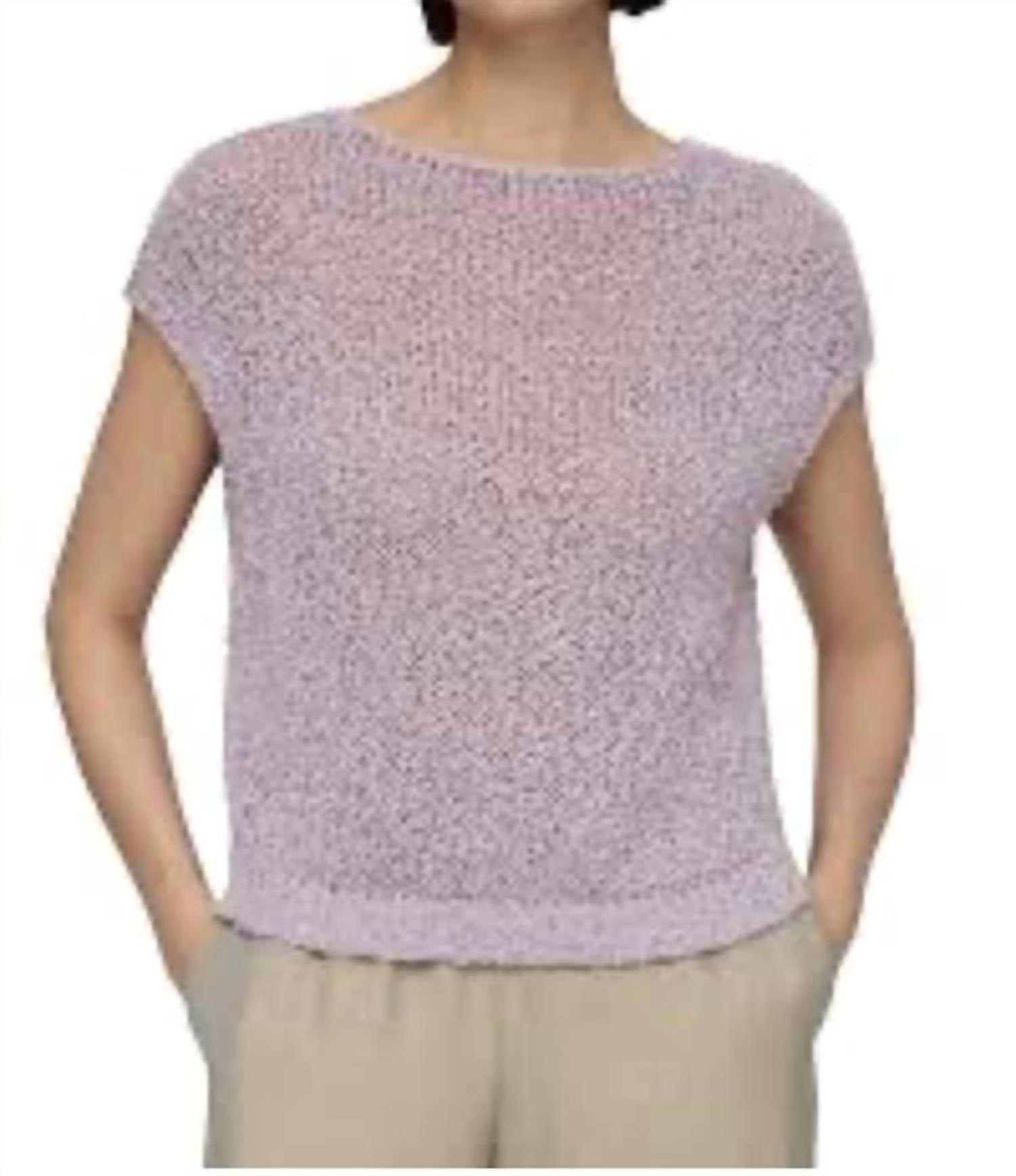 Lafayette 148 - Sleeveless Knit Top with Matching Crinkle Midi Skirt
