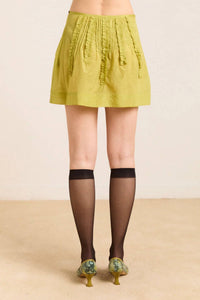 Damson Madder - Glinda Ruffle Mini Skirt