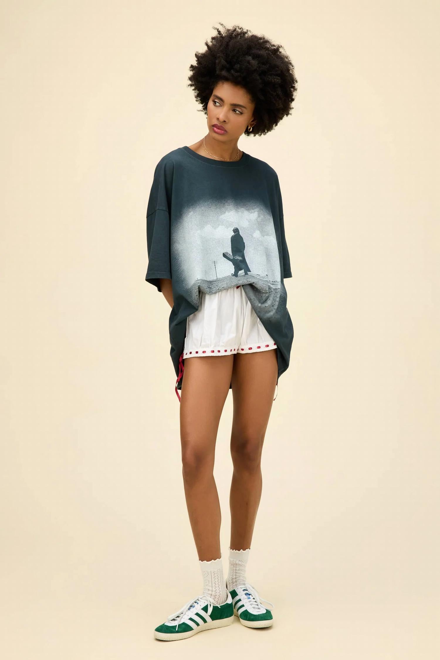 Daydreamer - Johnny Cash Oversized Fit Tee