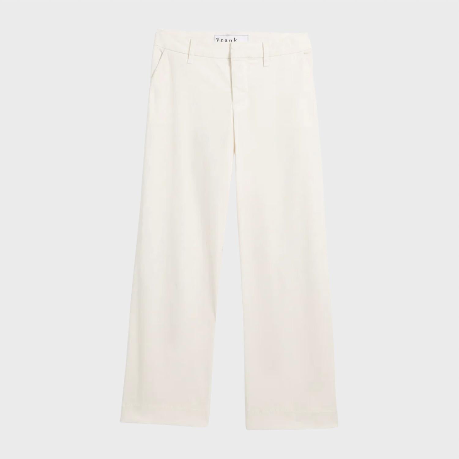 Frank & Eileen - Westport Italian Wide Leg Chino Trouser
