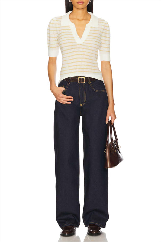 Pistola - Billie Pleat Sleeve Polo Shirt