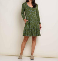 Toad&Co - Marley Tiered Long Sleeve Dress