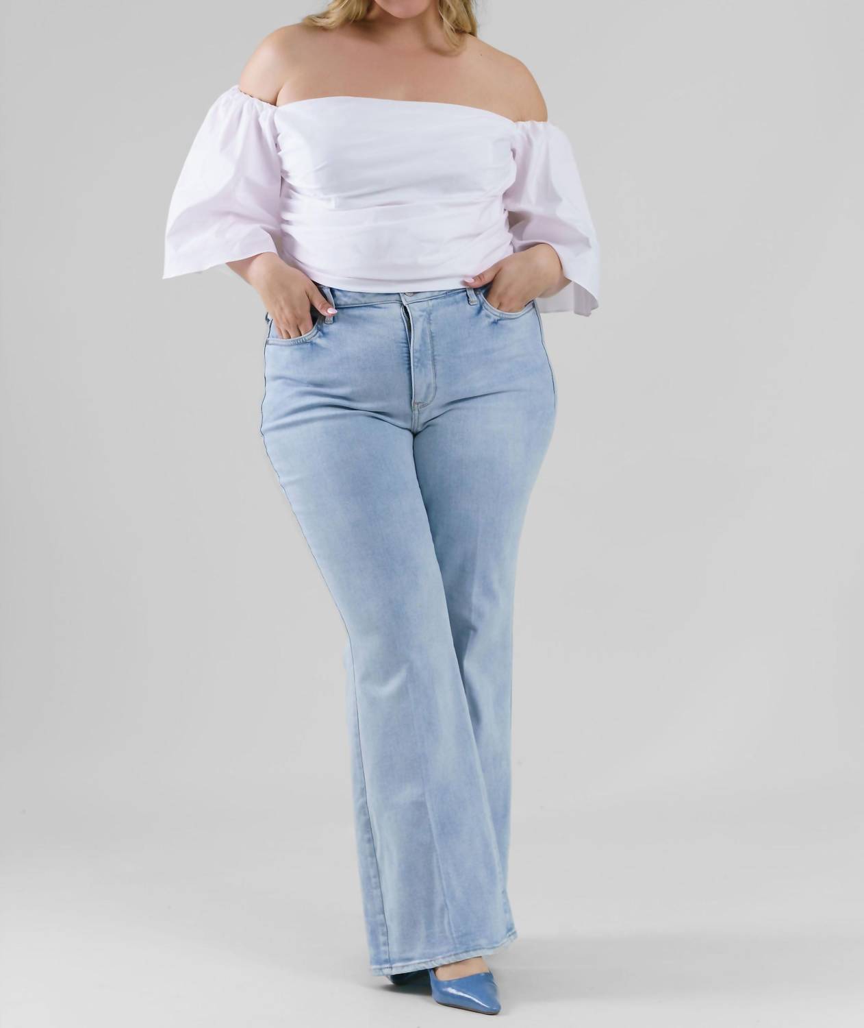Tanya Taylor - Sloane Of-shoulder Top - Plus