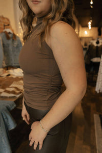 Able - Mockneck Sleeveless Top