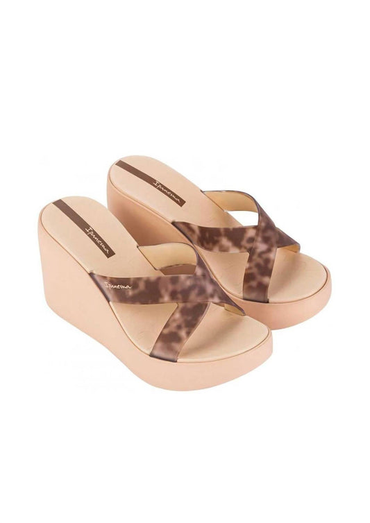 Ipanema - Women's Lofty Leopard Wedge Sandal