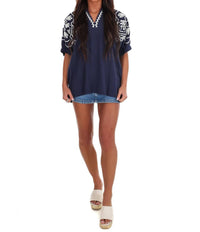 Umgee - Women's Finishing Touch Embroidered Top