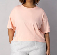 Champion - Women French Terry Tailored Crewneck Tee