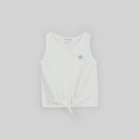 Miles The Label - Girl's Tied Shell Knit Tank