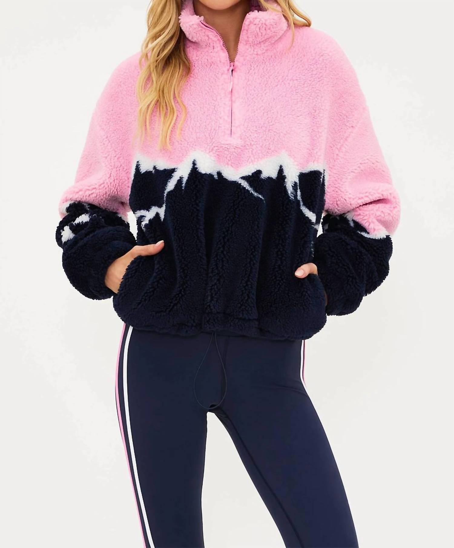 Beach Riot - LEONA SHERPA TOP