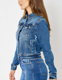 Judy Blue - Denim Classic Destroy Jacket