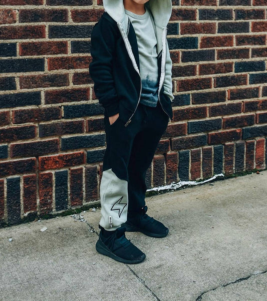 Vintage Havana - Long Sleeve Lightning Bolt Dip Tee