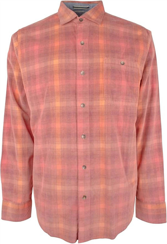 Tommy Bahama - Coastline Cord Redwood Check