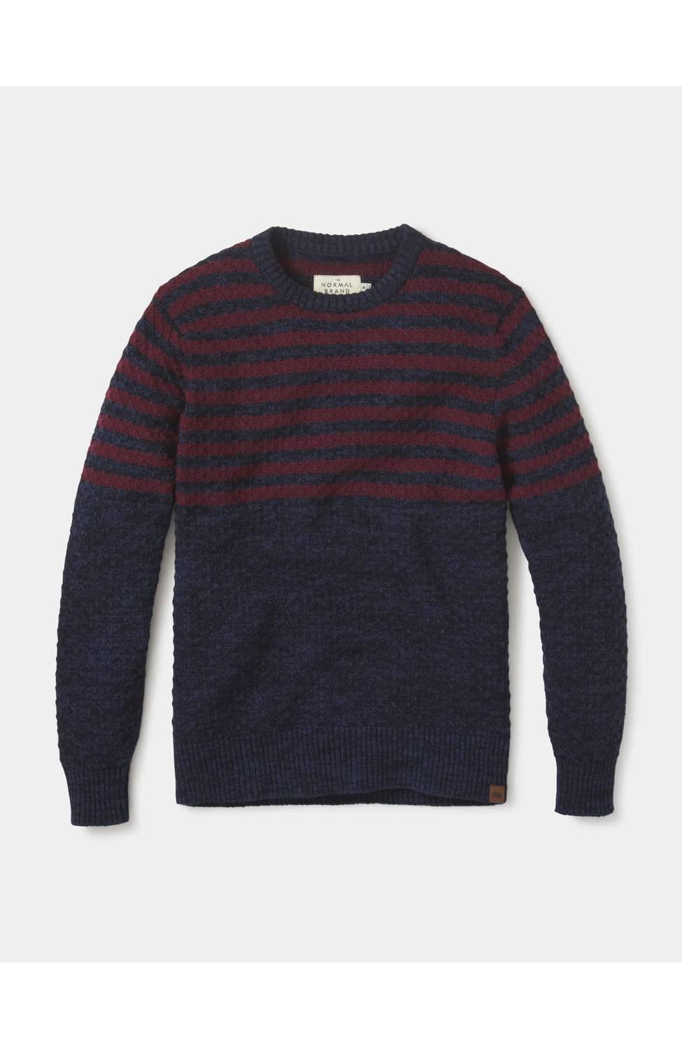 The Normal Brand - Pique Stitch Crew Sweater