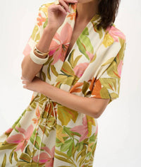 Joseph Ribkoff - Floral Tropical Maxi Dress