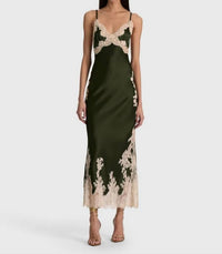 Alice + Olivia - Julietta Lace Slip Dress