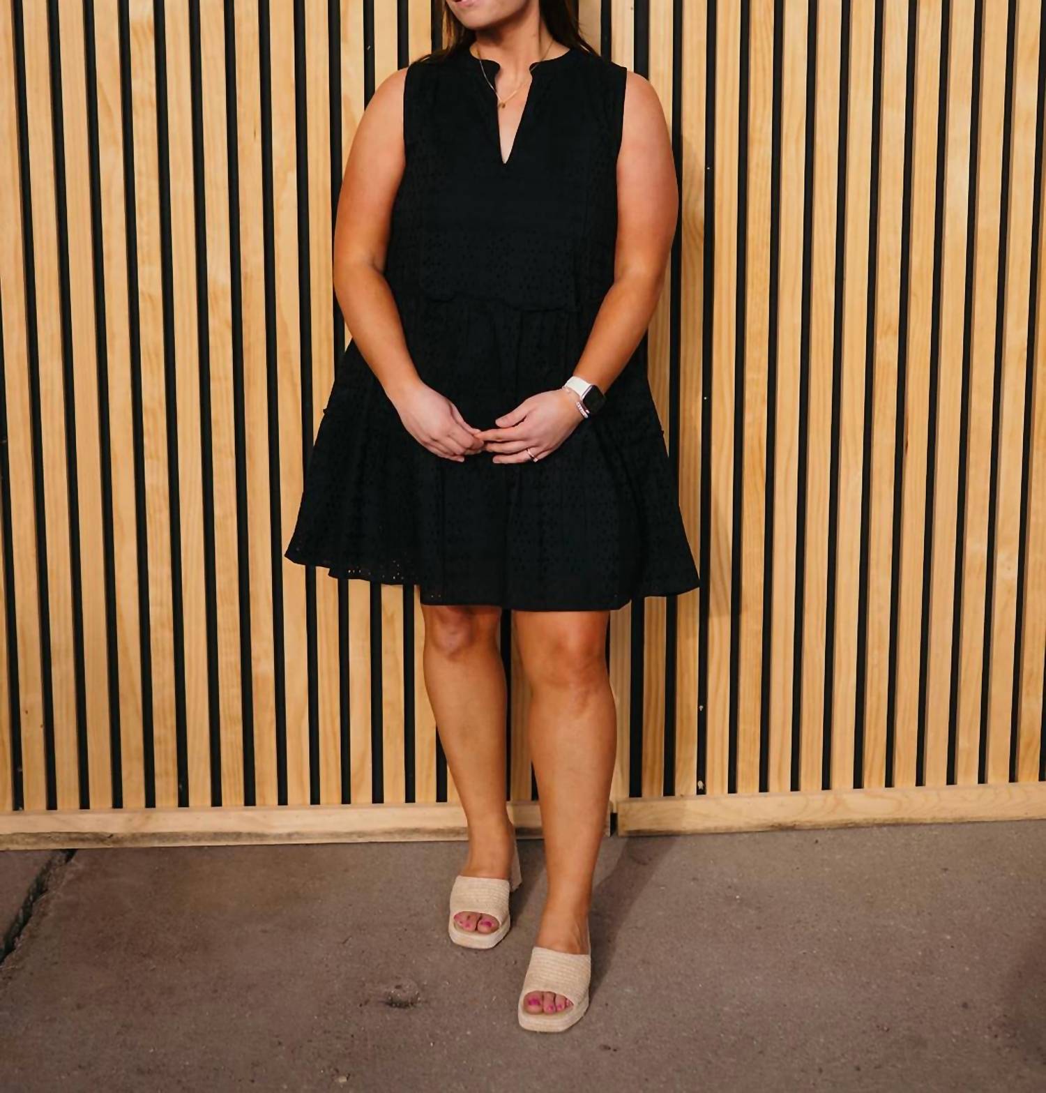 Elan - Eyelet Dress
