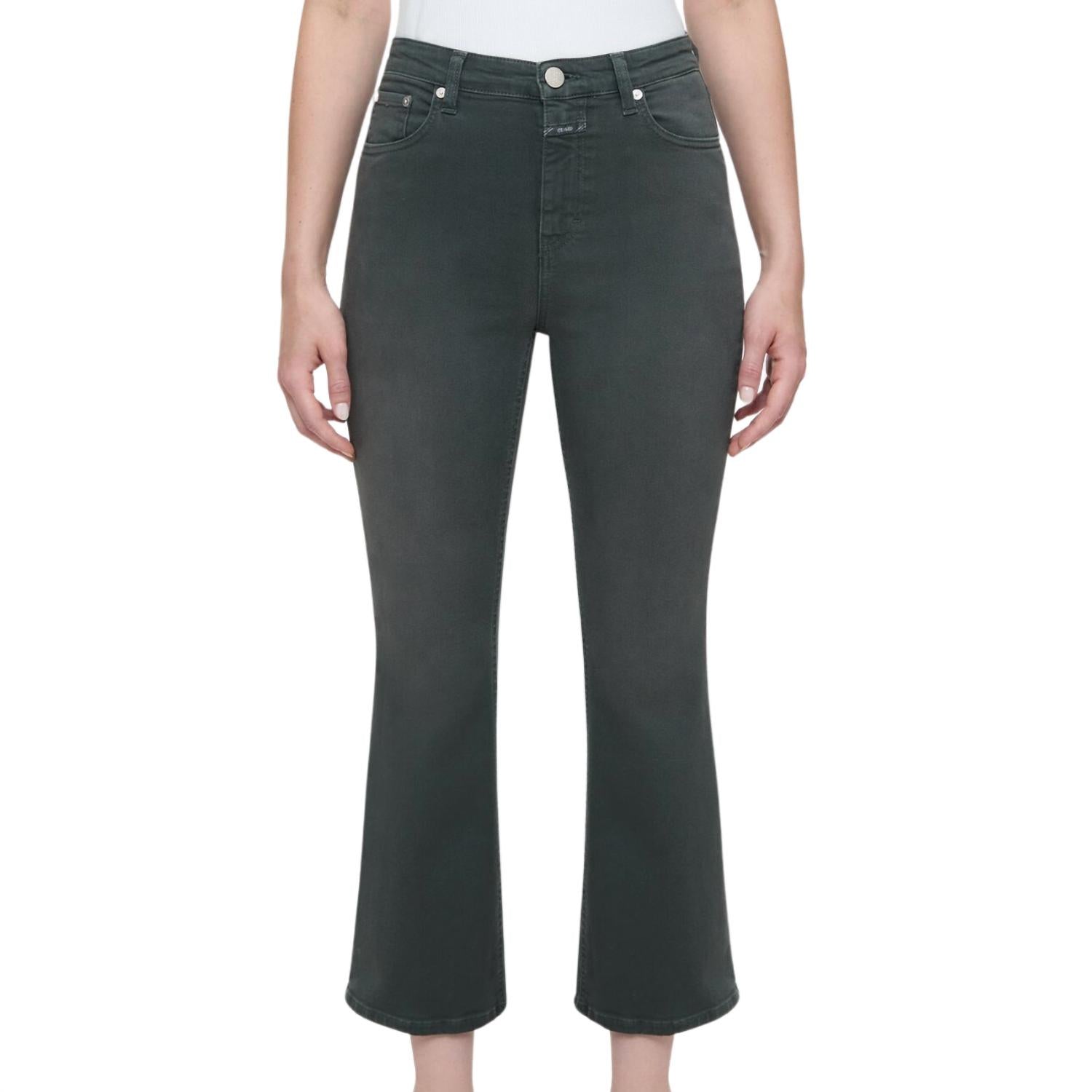 CLOSED Women's High Sun Jean in pine green - women's jeans