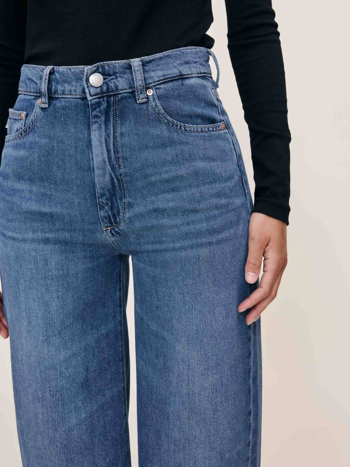 Dl1961 - Women'S - Hepburn Wide Leg Jeans