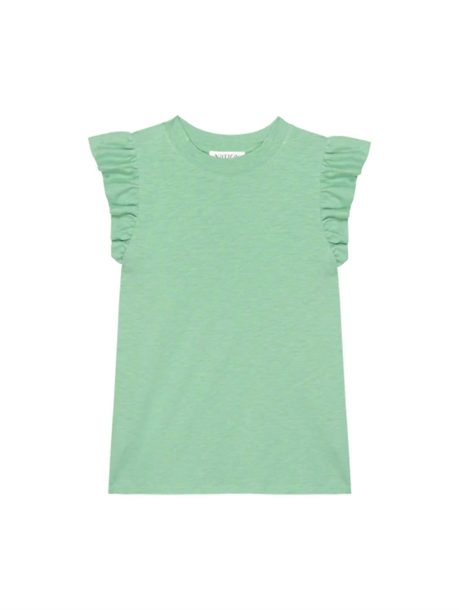 Nation Ltd - Paulette Ruffle Tank Top