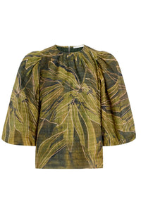 Marie Oliver Harly Top in canopy - women's blouse - view 6