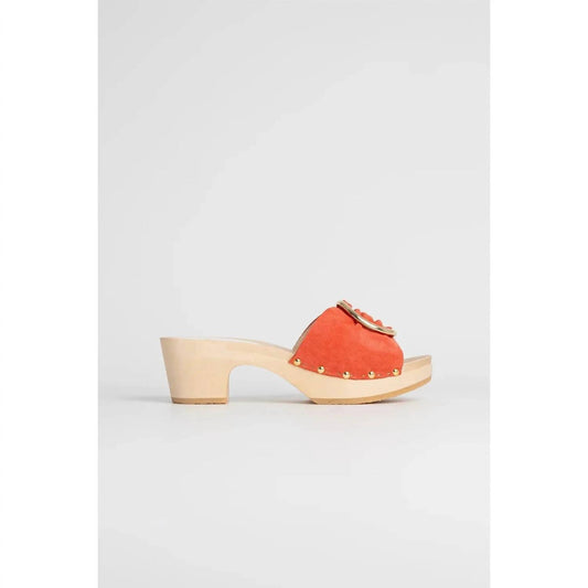 Sabot Youyou - Women's Youyou Ycone Velvet Goji Sandals