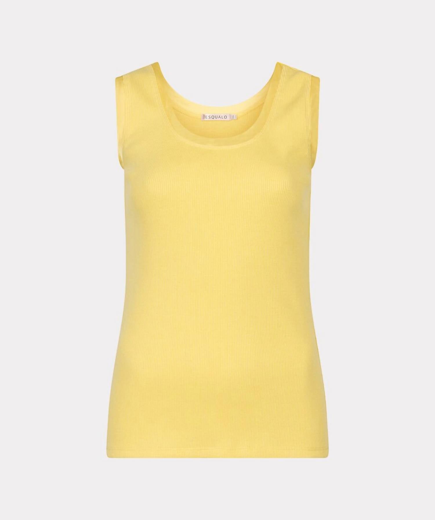 Esqualo - Satin Trim Top
