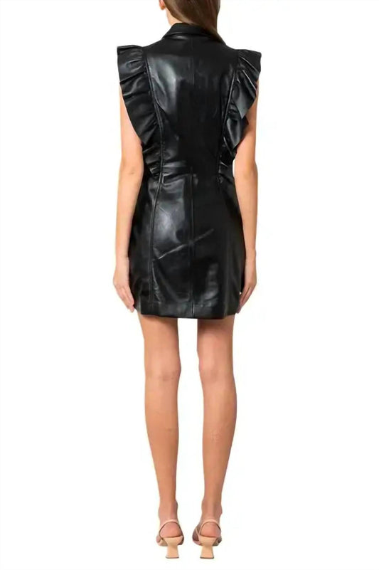 Custommade - Kobane Leather Dress