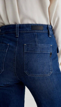 AG Jeans Bonnie-mid Rise Relaxed Flare Jean in shallow - women's jeans - view 6