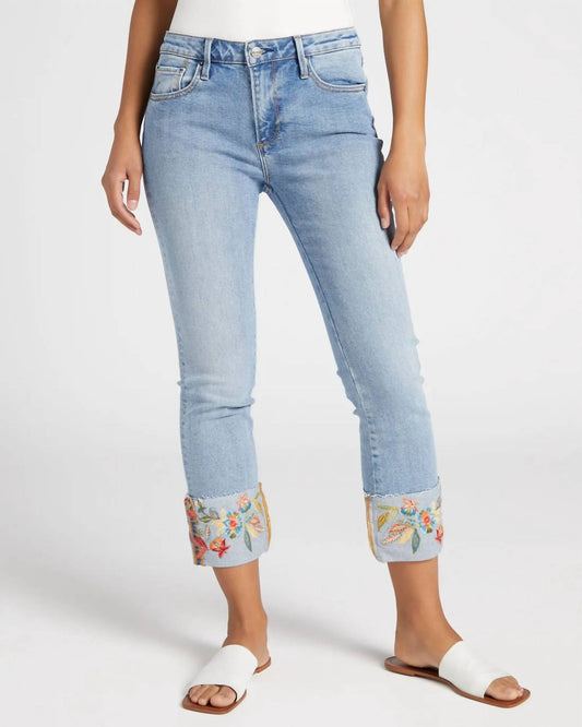 Colette Feathery Leaf Jeans