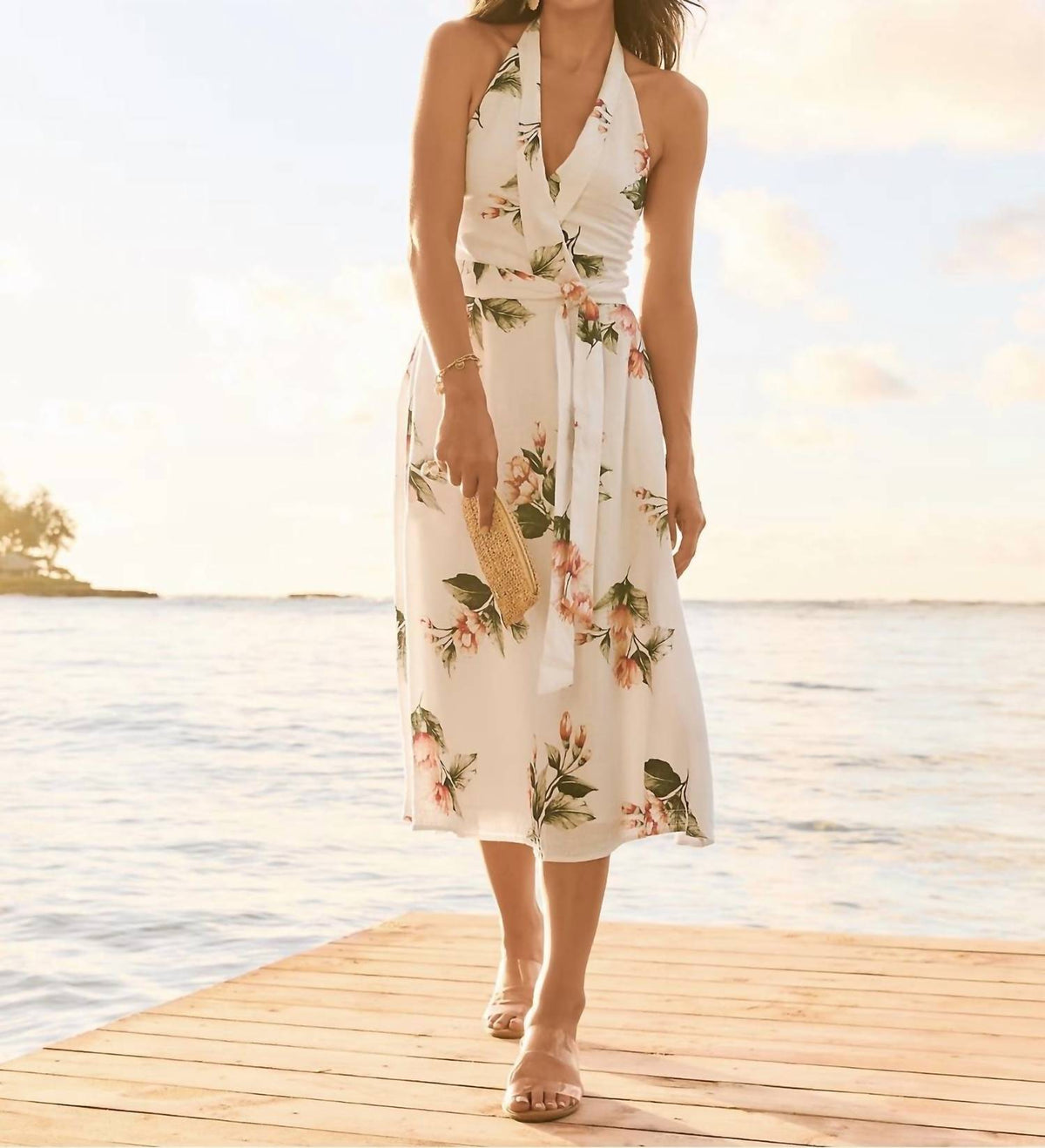 Tommy Bahama - FLORENTINA FLOURISH MIDI DRESS