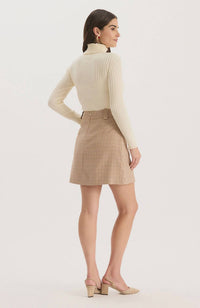 Tyler Boe - Twiggy Houndstooth Skirt