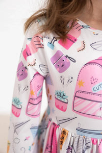 Mila & Rose - School Is Cool Pocket Twirl Dress