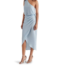 STEVE MADDEN Adele Dress in light blue - women's dress - detail view